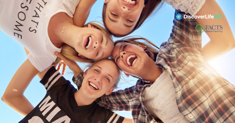 confident teenage girls